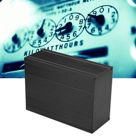 Power Amplifier Aluminum Box Project Protective Box Enclosure Electronic DIY Circuit Board Aluminum Amplifier Instrument Box for Lectronic Products