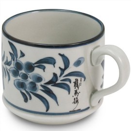 有田焼 CtoC JAPAN 坂本龍馬 マグカップ 青 02-733911