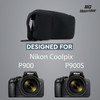 MegaGear MG1110 Ultra Light Neoprene Case with Carabiner for Nikon