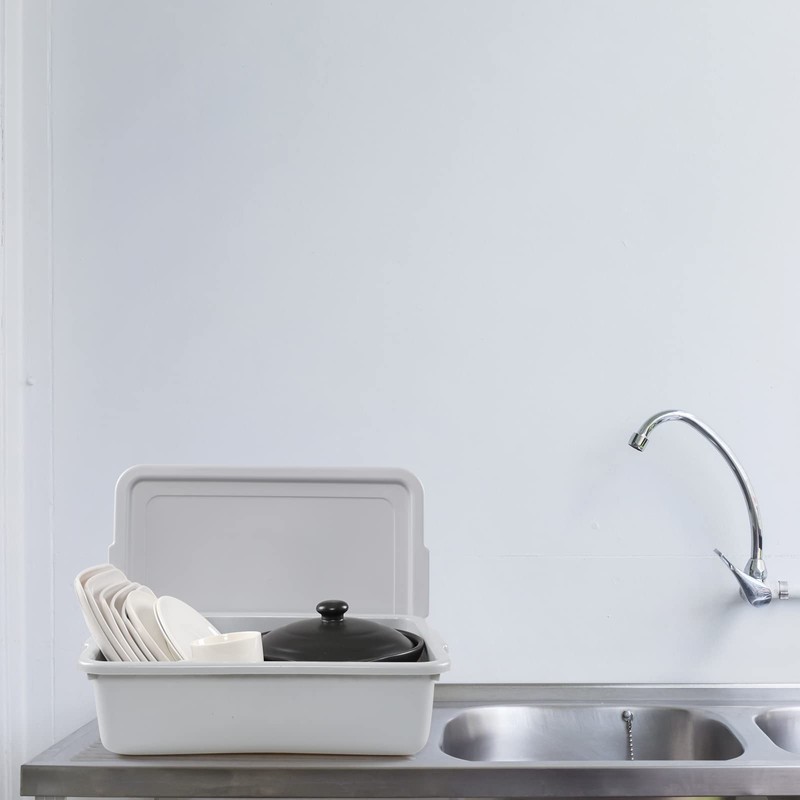 Saedy 3 Pack 13 L Food Service Bus Tub with
