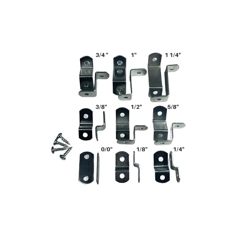 Canvas Clips for Picture Framing Screws Included 15 per Pack