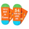 Zmart 54th Birthday Gifts Ideas for Women - Socks for