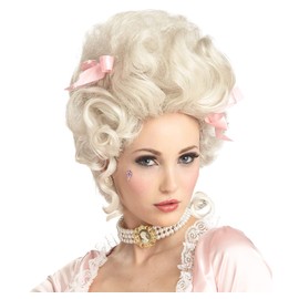 California Costumes Marie Antoinette Wig, Blonde, One Size