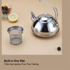 Stainless Steel Teapot Large Capacity Stovetop Kettle with Filter for