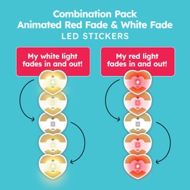 Animating Red/White Fade LED 24 Pack