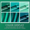 YSUVIN Semi-Permanent Nail Polish, 6 Colors Emerald Green Cyan Dark