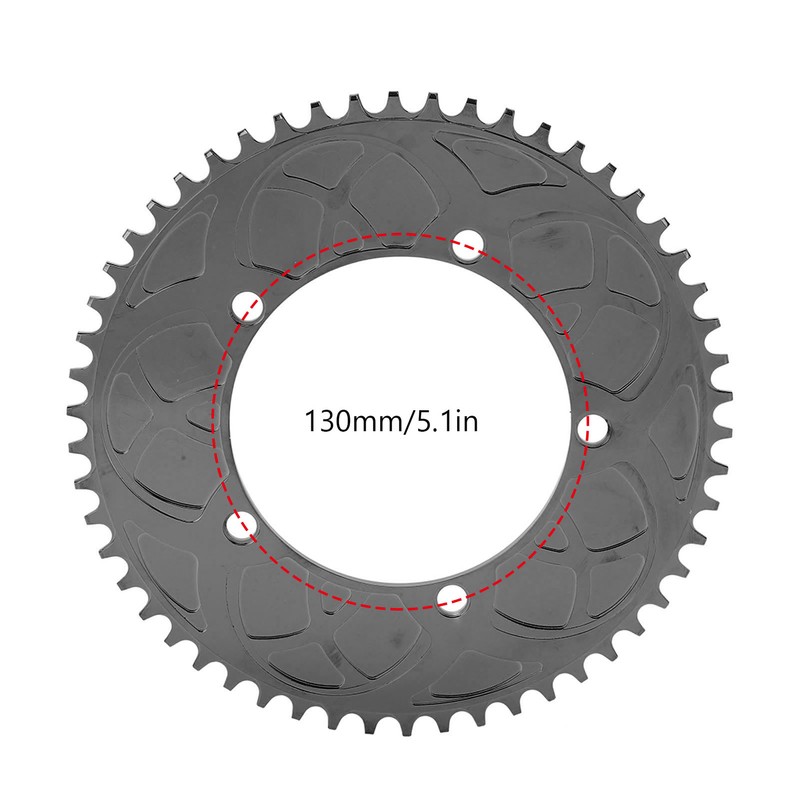 BOLANY 130BCD Bike Chainring 54T Positive Negative Tooth Single Disc