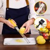 Dulcicasa Classic Zester and Grater - Professional Kitchen Lemon Zester