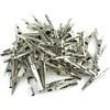 50 PCS Crocodile Alligator Clips, Alligator Clips Electrical, Clamps Silver,