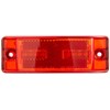 RoadPro RP-1284R Red 6" x 2" LED Light with Replaceable