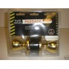 TUFF STUFF PASSAGE POLISHED BRASS DOOR KNOB