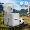 YITAMOTOR 5.8 Gallon Portable Toilet for Camping, RV Travel Potty
