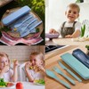 2 Sets Portable Reusable Cutlery Set with Case – Utensils