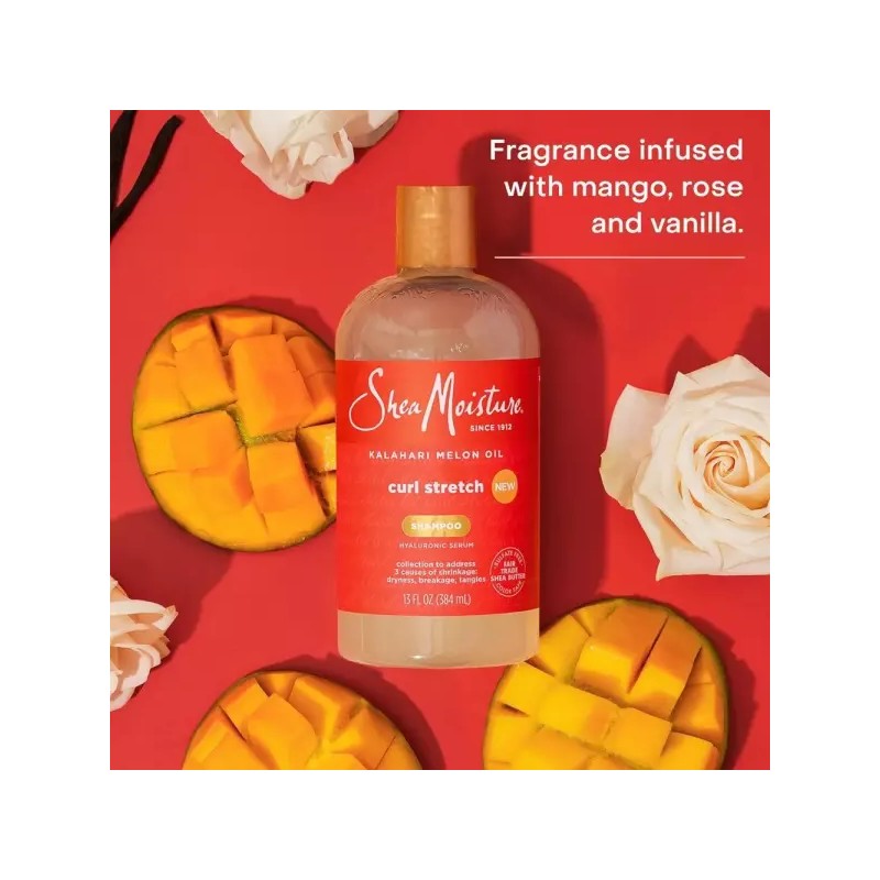 SheaMoisture 컬 스트레치 샴푸 칼라하리 멜론 어 13 floz SheaMoisture