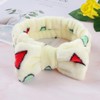LAXIZAR 10 PCS Bow Headbands Shower Spa Headbands Headwraps for