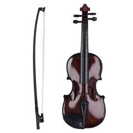 Kids Violin Toy Instrument Realistic Looking Educational Simulation Miniature Violin for Children Beginner