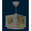 Dalber Children's Lamp, Pendant Light, Owl, Animals, Good Night, Beige