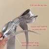 Flat Hair Clips for Women, Cute Bow Non-slip Flat Claw
