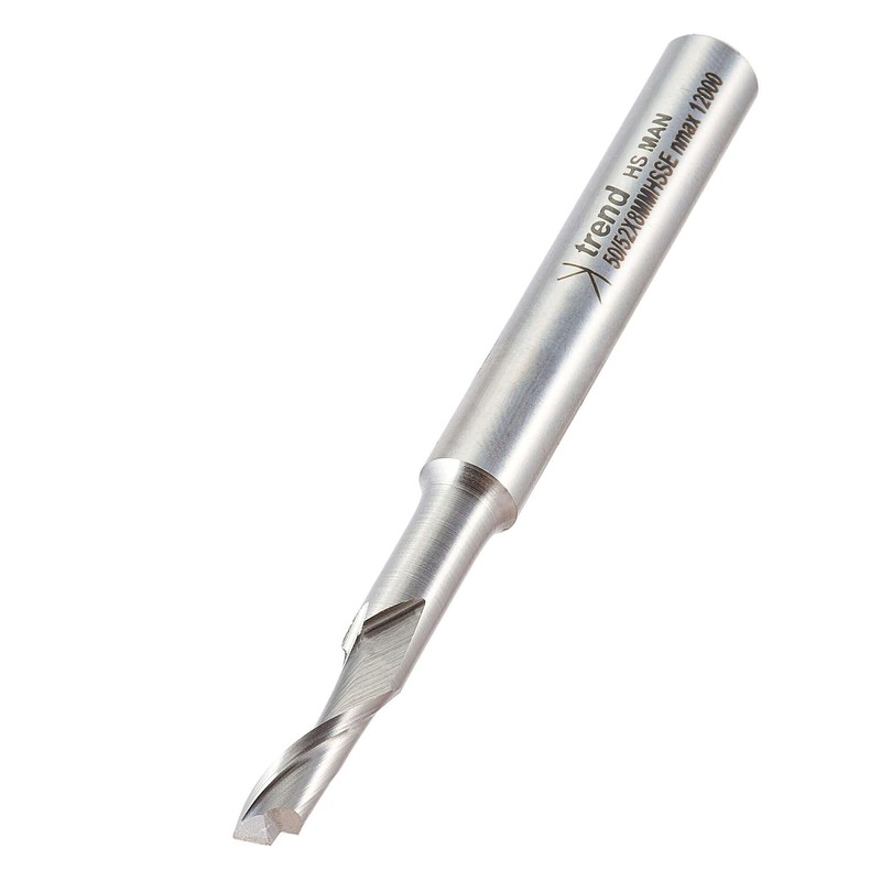Trend Professional Helical Plunge Cutter, 8mm Shank, 6mm Cut Diameter