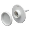 Tiger Tess, Towel Hook, White (Set of 2), 19x53x53mm