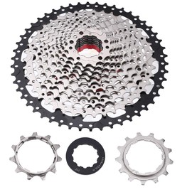 RiToEasysports Bike Cassette,32/36/42/46T 9/10/11/12 Speed Bike Freewheel Cassette Sprocket Replacement for Mountain Road Bicycle (12S 11-50T) Riding Racks And Storage Cycling Racks And Storage Ride