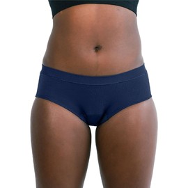 saalt Comfort Modal Brief Period Underwear - Super Absorbency - Replaces 6 Pads or 8 Tampons (X-Large, Midnight Sky)