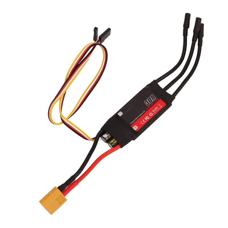 30A RC Aircraft ESC Programmable 5.5V 4A BEC 32bit Brushless