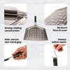 AGG Perforated Pizza Peel - 13x12 inch Stainless Steel Pizza