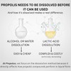 PROPOLUX Alcohol-Free Propolis Drops – Unique Lactic Acid Extraction, PG-Free