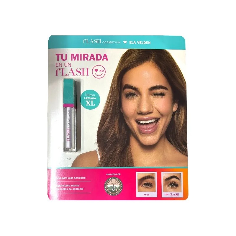 Sérum Crecimiento Pestañas Cejas Volumen 2.5ml Hipoalergénico