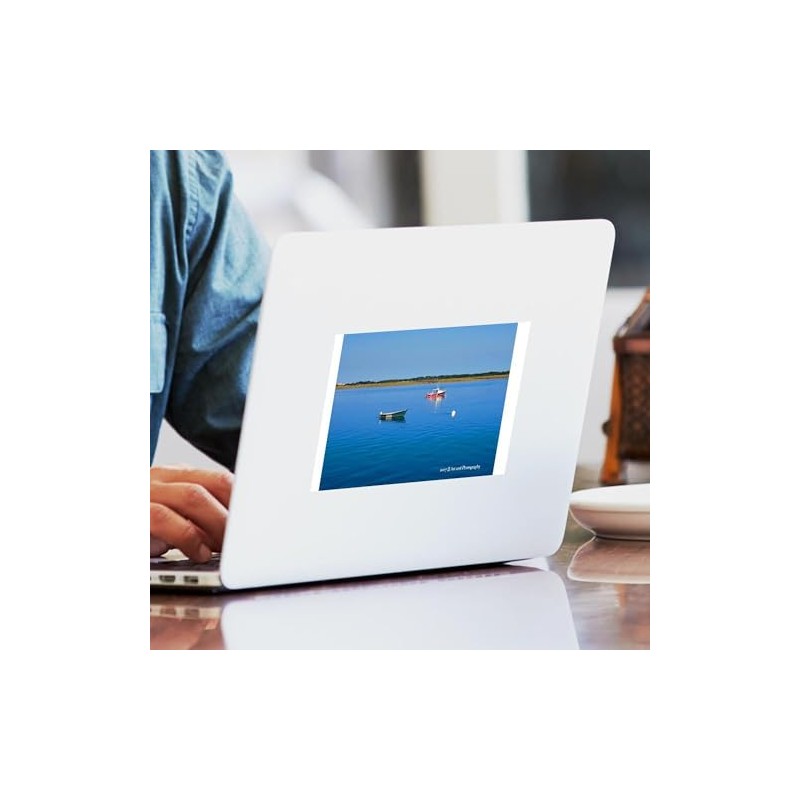 CafePress Cape Cod Boats Rectangle Bumper Sticker Car Decal