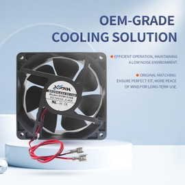 628685 RV Refrigerator Cooling Fan Assembly – 12V DC Genuine Replacement for Norcold 1200, 1210, N1095, N61X, N62X, N64X, N81X, N82X, N84X, Models RV Fridge Cooling Fan Assembly