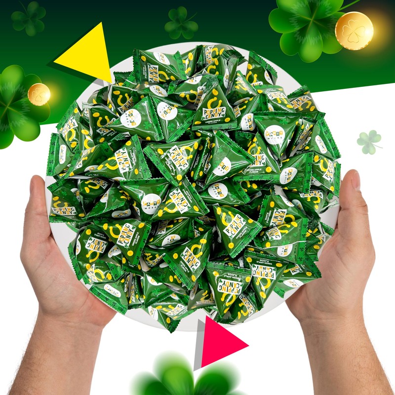 St. Patrick's Day Sour Popping Rock Candy | 30 Count