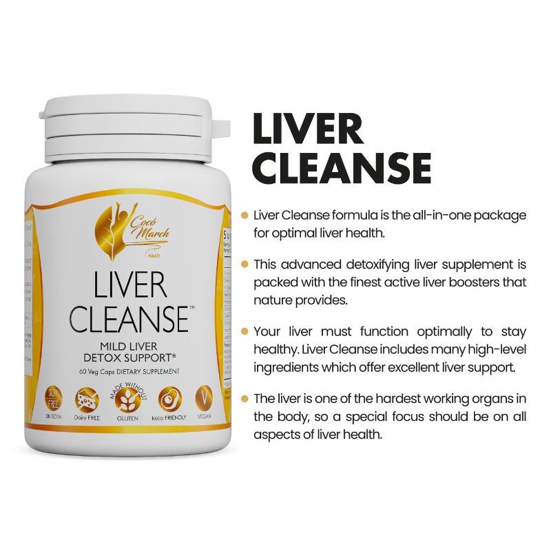 Coco March Liver Cleanse, Healthy Digestion Support, Nutrient Rich, Antioxidant