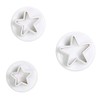 Large Star Plunger Cutter - 3 Set