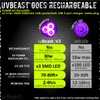 uvBeast V3 385-395nm Black Light UV Flashlight - High Power