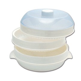 Joyce Chen , 3 Tier Microwave Steamer, 9-Inch