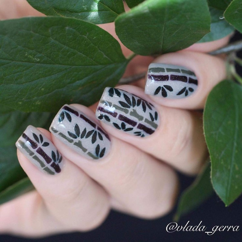 Whats Up Nails - Bamboo Vinyl Stencils for Nail Art