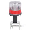 Solar Powered LED Strobe Robust Reflective Waterproof Beacon Warning Light