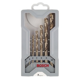 Bosch 2608589296 Metal Drill Bit-Set"Mini X-Line" Hss 7 Pcs