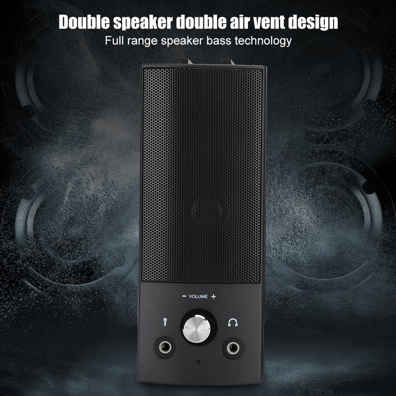 SADA V-117 Wired Computer Audio 3W Home Desktop Small Speaker
