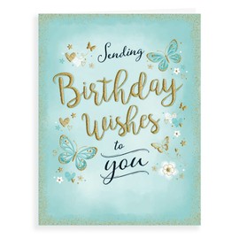 Piccadilly Greetings Modern Female Birthday Card - 8 x 6 inches