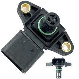 Manifold Pressure MAP Sensor 5WK96848 AA5A-9F479-AB Compatible with Explorer Flex Police Taurus MKS MKT Navigator 2003-2019