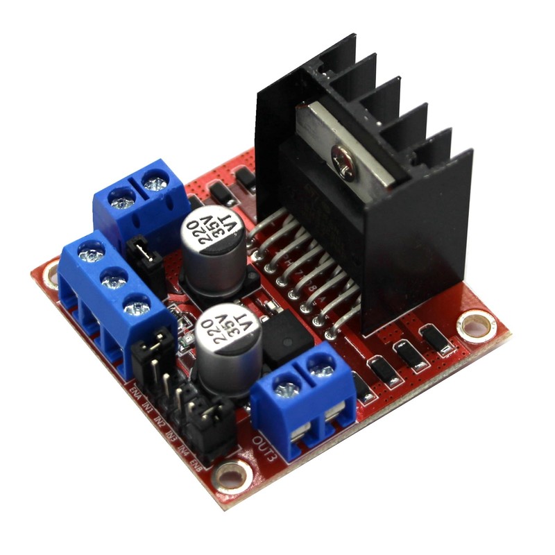 DIGISHUO 4Pcs L298N Motor Driver Controller Board Module | Stepper