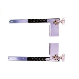 KV Pivot Door Slide Hardware Overlay Application Self Closing 20 1/8" Slide (Kit) Anochrome