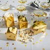 100-Pack Gold Foil Party Favour Gift Boxes, 6 x 6