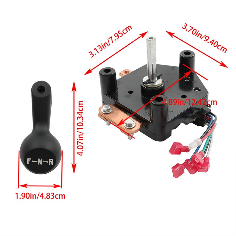 YSMN 36V Golf Cart Heavy Duty Forward Reverse Switch Assembly