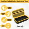 HESPLUS Carrying Case for Fluke 15B+/17B+/Fluke 101/117/115/116/114/113/177/179/233/106/107 Multimeter Testers and