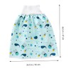 Hohopeti Potty Training Pants Washable Nappy Pants Folding Skirt Comfortable
