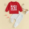 Infant Baby Boy Valentine's Day Outfit Mama is My Valentines